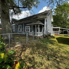 A-Unique-Fence-Installation-in-Raeford-NC-Wood-and-Chain-Link-Fence-Blend 0