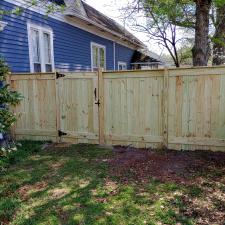 A-Unique-Fence-Installation-in-Raeford-NC-Wood-and-Chain-Link-Fence-Blend 1