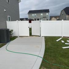 Installing-a-Vinyl-Privacy-Fence-is-Raeford-NC 2